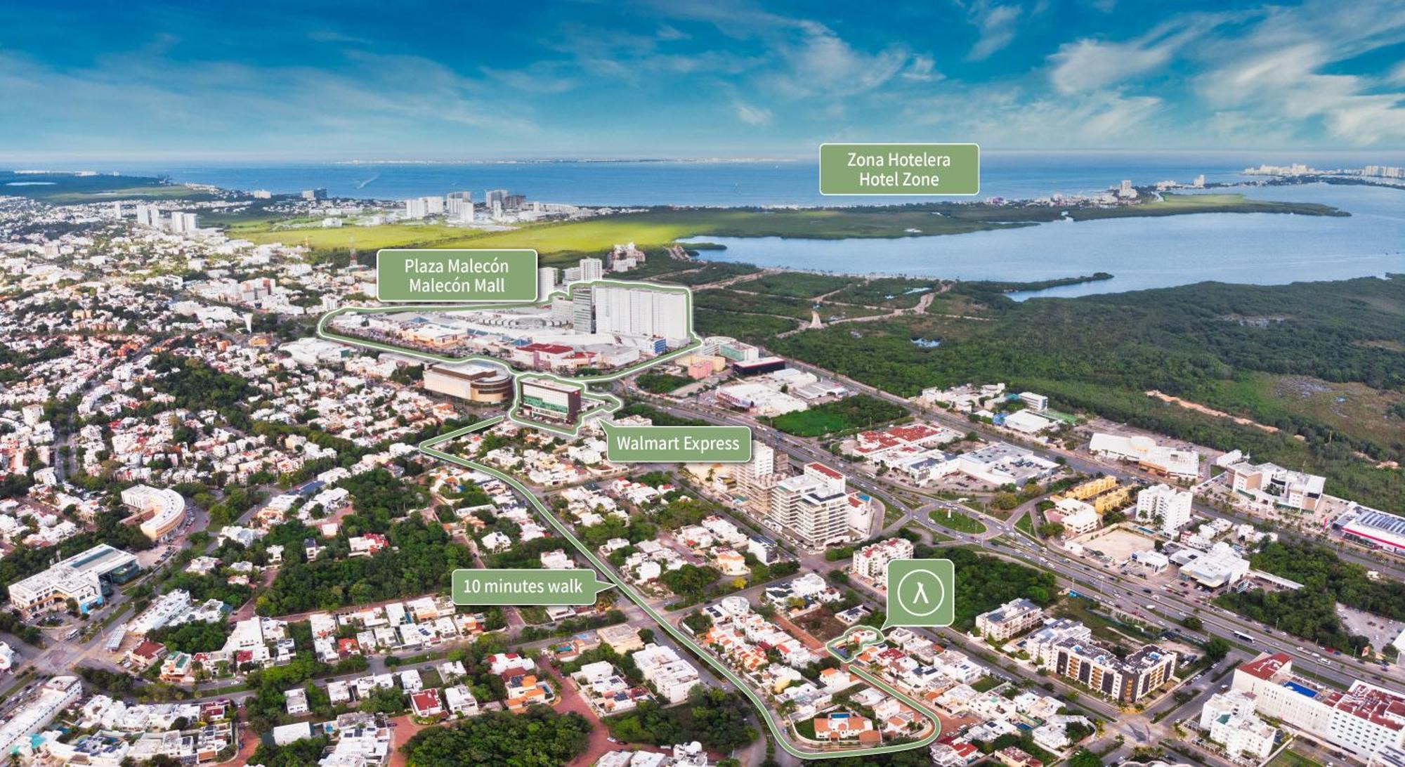 Humant Coliving - Cancún Eksteriør bilde